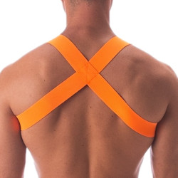 Barcode Berlin Harnais élastique Leonsh Orange Neon